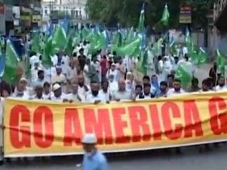Pakistani Muslims hold anti-U.S. rally in Karachi