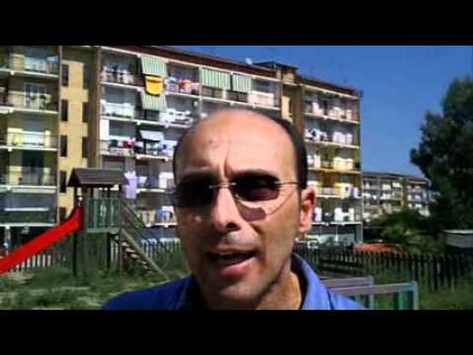 Aversa - Gazebo in piazza papa Giovanni XXIII