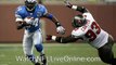 watch Tampa Bay Buccaneers vs Detroit Lions nfl game streaming