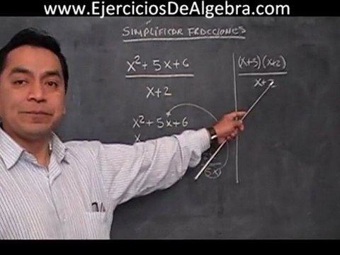 simplificar fracciones algebraicas