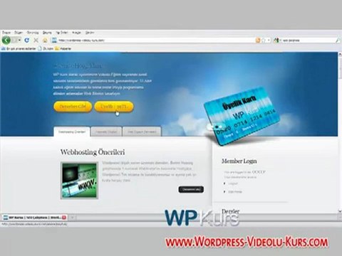 Wordpress ile web sayfa tasarımı (mutlaka izle ve kendi site