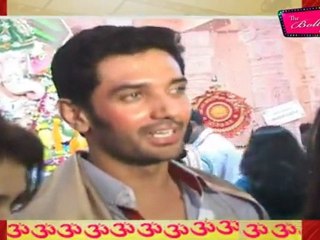 Gorgeous Neeru Singh & Sagrika Ghatge At 'Andheri Cha Raja' Ganpati