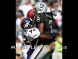 watch Oakland Raiders vs Denver Broncos nfl game online