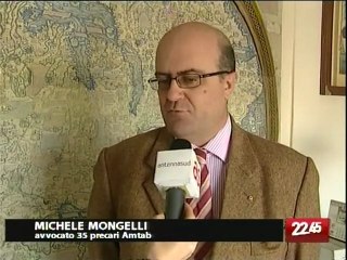 TG 23.11.09 Bari, i precari dell'Amtab ricorrono al Tar Puglia