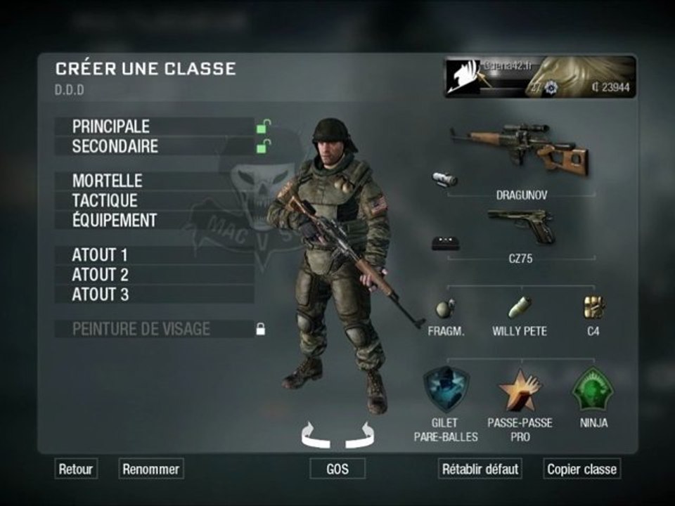 D.D.D -Call of duty: black ops Dragunov