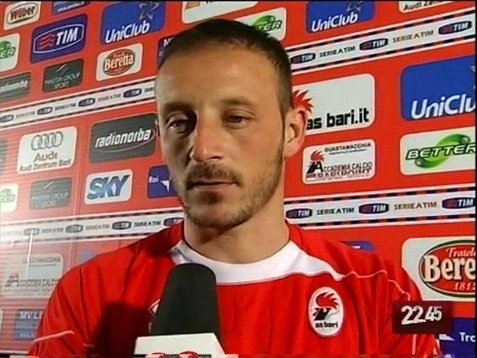 TG 25.11.09 Calcio Bari, Langella suona la carica