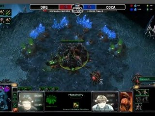 MLG Raleigh 2011 - Starcraft II - Game 2 - Col.MVP DRG (Z) VS Slayers Coca (Z) Part 1/1