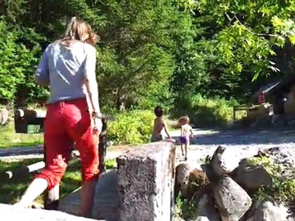 Baignade à la gouille