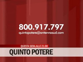 "Quinto Potere", questa sera la terza puntata