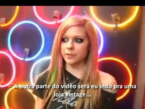 Making of do clipe What the Hell da Avril Lavigne