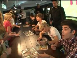 One Direction meet fans as they release debut single