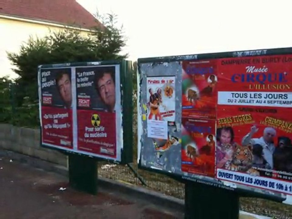Campagne d'affichage - PG 45 - ETE 2011