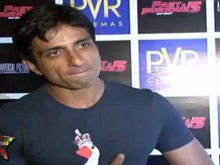Sonu Sood talks About His Role In Dagangg 2 At The Premiere Of Fast And Furious 5