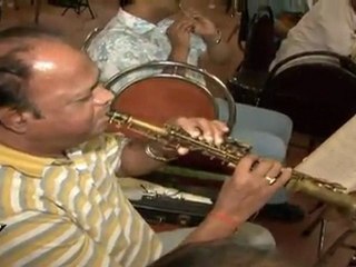 Pyarelal's Live Music Concert With 100 Musician Back Stage Rehersal