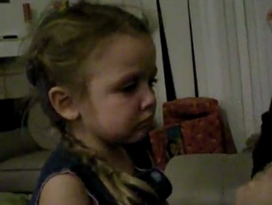 Little Girl Afraid of Turning Black