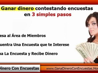 ganar dinero respondiendo encuestas - gana dinero con encuestas - ganar dinero en internet