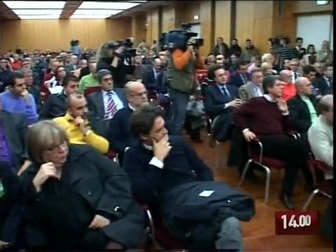 TG 15.01.10 Boccia torna in pista, oggi vertice Pd