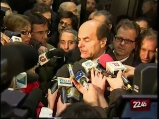 TG 21.01.10 Bersani: "Le Primarie non sono una battaglia"