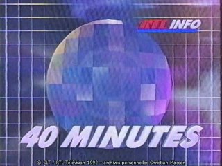 500e émission du 40 minutes (RTL Télévision) 3