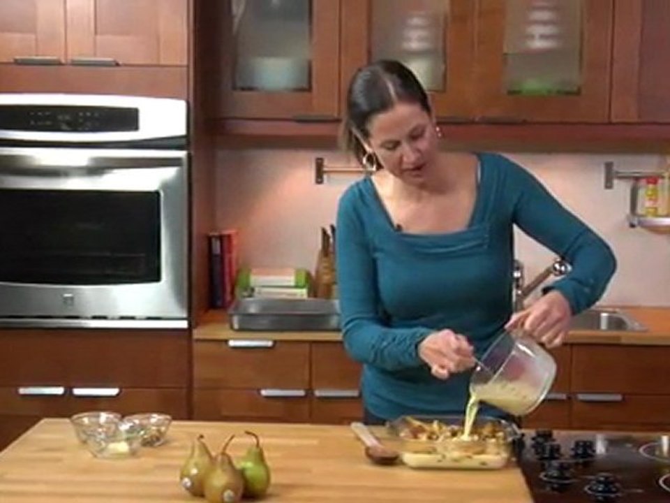 Pear and Maple Bread Pudding Recipe