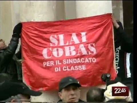 TG 26.01.10 Taranto, disoccupati in protesta al Comune