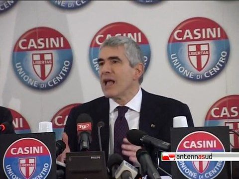 TG 28.01.10 Regionali Puglia, Casini: La Poli Bortone è la candidata più forte