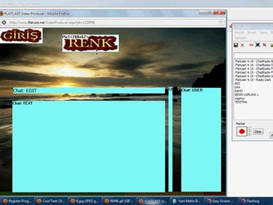 FLATCAST PHOTOSHOP KULLANMADAN TEMA YAPIMI