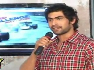 Rana Duggubati Taking Up The Speed Challenge At Oberoi Mall With Ranvijay