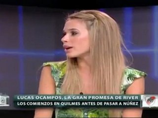 Lucas Ocampos en Fútbol Para Todos