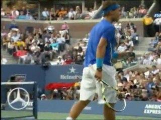 Rafa Nadal vs. Nole Djokovic 2-6, 4-6, 7-6 y 1-6  en la final de Nueva York 2011