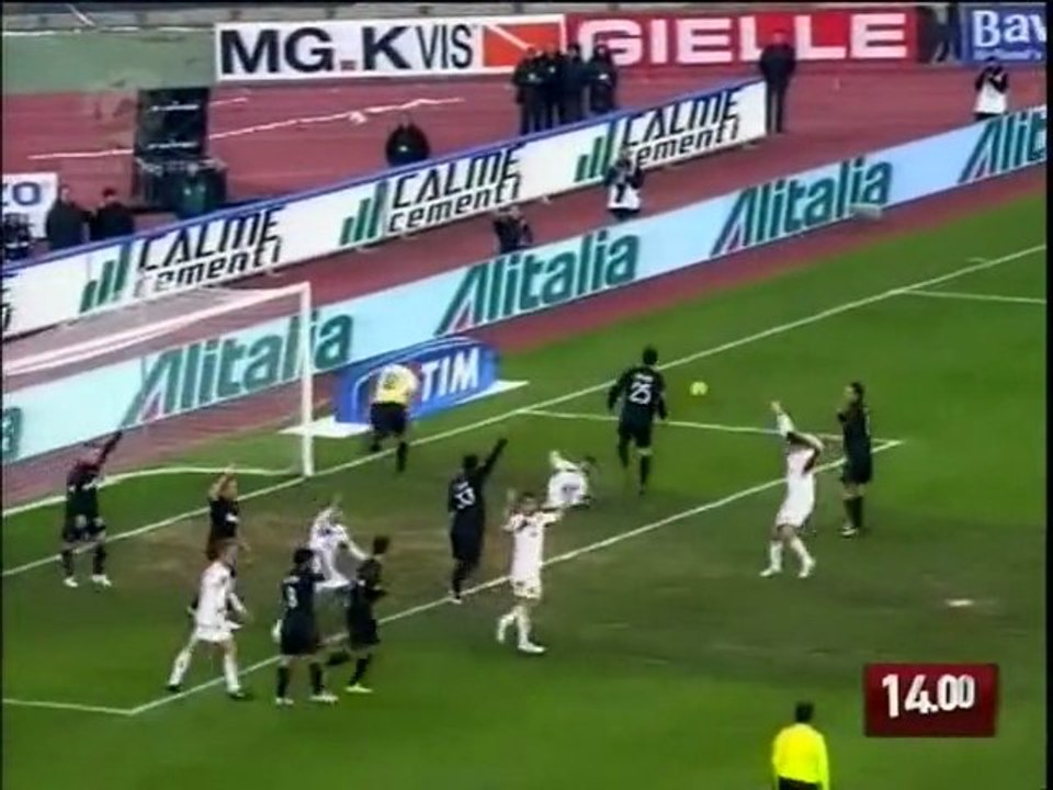 TG 22.02.10 Bari, contro il Milan una serata da dimenticare