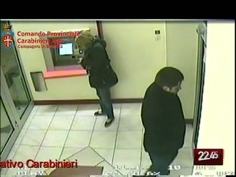 TG 03.03.10 Bancomat clonati, arrestata a Barletta una coppia di rumeni