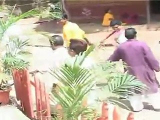 Shoot Of Intense Scene On Location Shoot Of  Bhojpuri Film "Ram Lakhan"