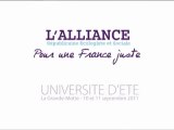 Universités d'été de l'alliance - 10 et 11 septembre 2011