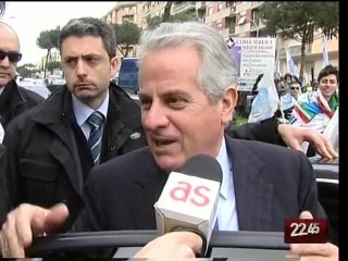 TG 20.03.10 Roma, La Russa e Scajola sulla vicenda di Trani