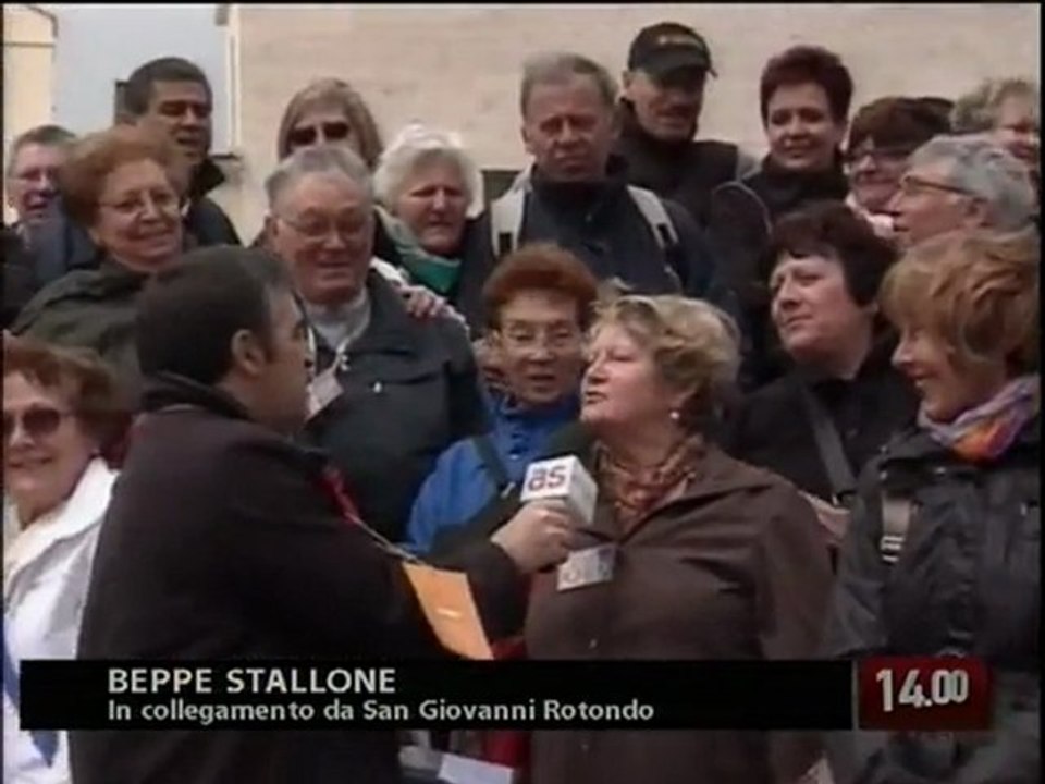 TG 19.04.10 San Pio, attesa per la traslazione