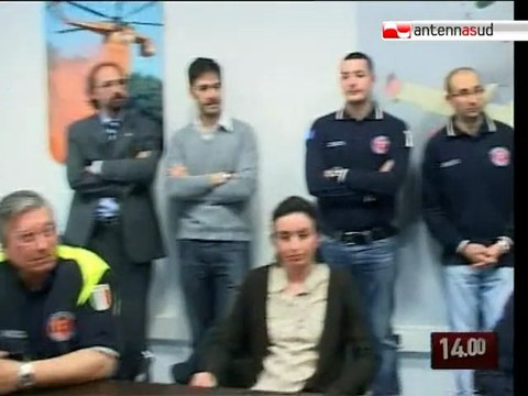 TG 04.05.10 L'assessore Amati alla guida della Protezione civile pugliese