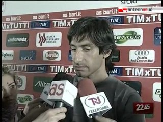 TG 04.05.10 Castillo: "Con una preparazione adeguata conquisterò i tifosi del Bari"