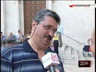 TG 17.06.10 Cassano si sposa, auguri da Bari vecchia