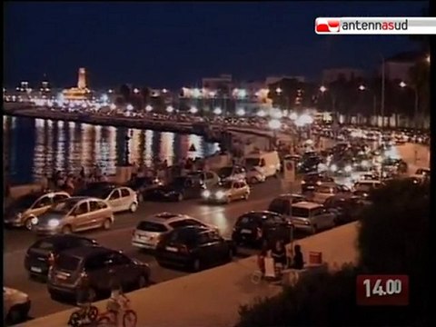 TG 15.07.10 Bari, pattuglie sul lungomare contro gli indisciplinati