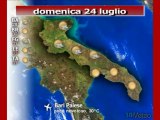 Previsioni del tempo, domenica 24 luglio