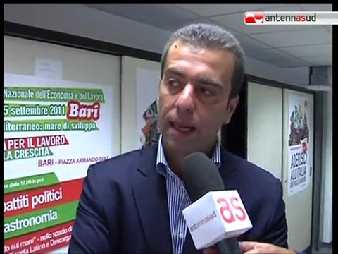 TG 02.09.11 Manovra, il PD barese in piazza con la CGIL