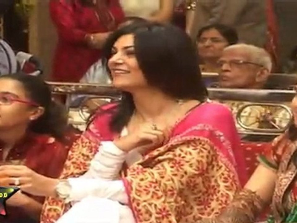 WEDDING ATTEND SUSHMITA SEN.