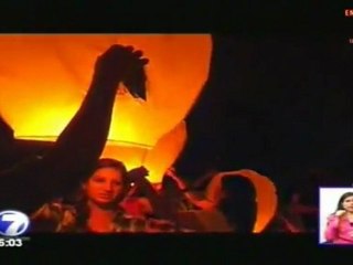 ufo.news.Flottille .lanternes chinoise. Moravia.Costa Rica.08.2011