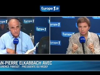 Laurence Parisot - Europe 1 - 13/09/2011