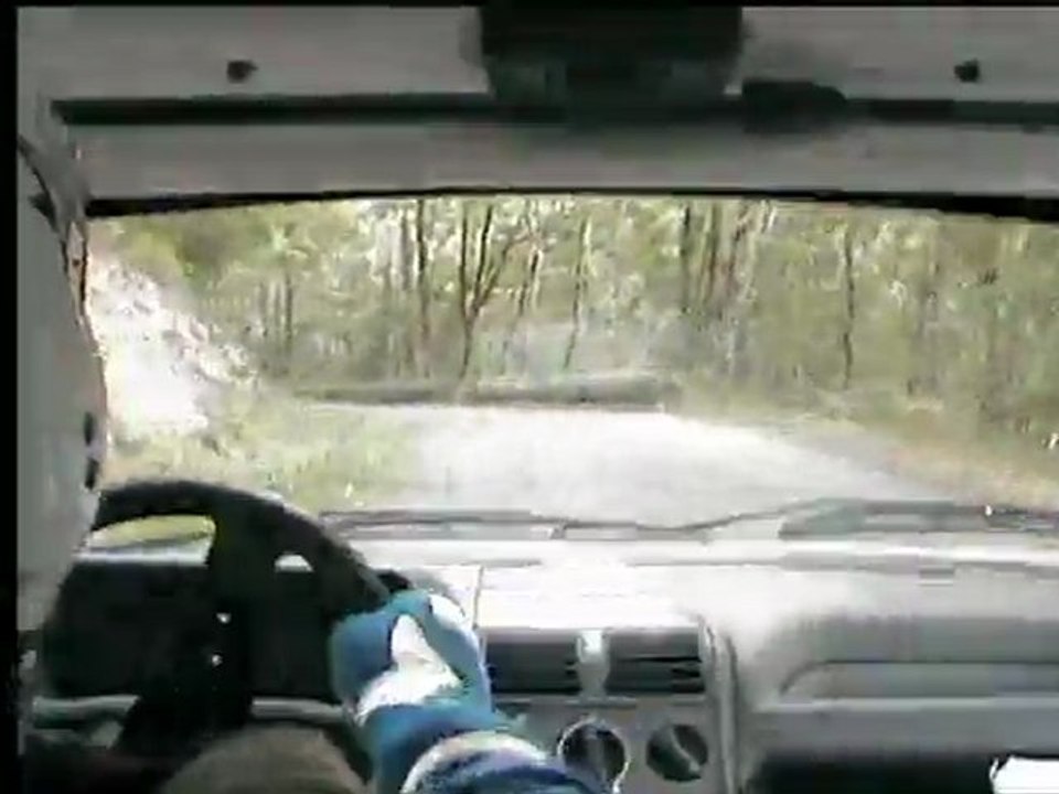 rallye des 100 VALLEES 2011 LIONEL JULIEN ES7