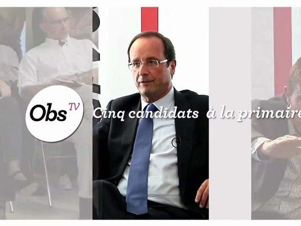 Primaire PS : les candidats face à "l'Obs"