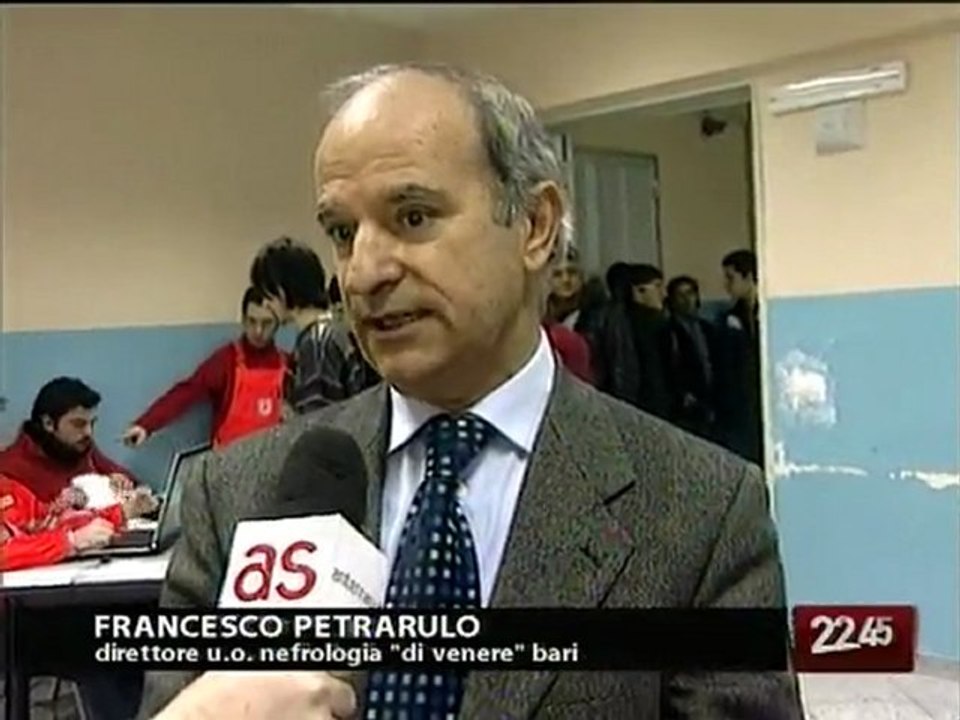 TG 11.03.10 Giornata mondiale del rene, screening al "Panetti"