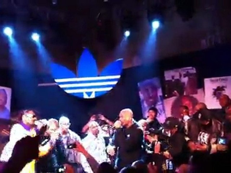 Snoop Dogg, Warren G, The Game, Suga Free, DMC & Kurupt "My Adidas" Live @ Adidas VIP All-Star Party, Los Angeles, CA, 02-18-2011