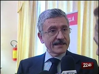 TG 12.03.10 Casini e D'Alema in Puglia attaccano Berlusconi